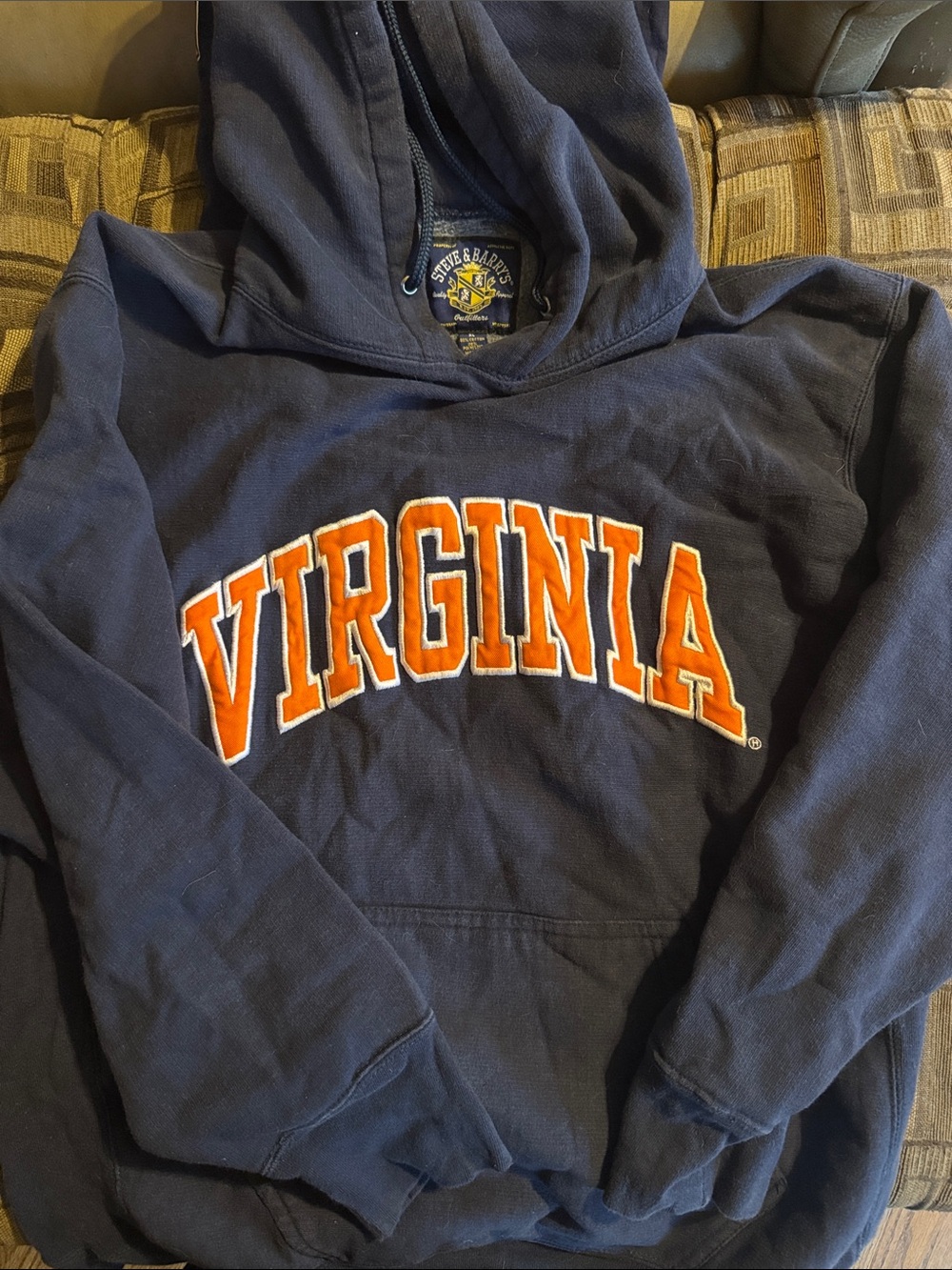 Steve & Barry's Navy Blue Virginia Hoodie